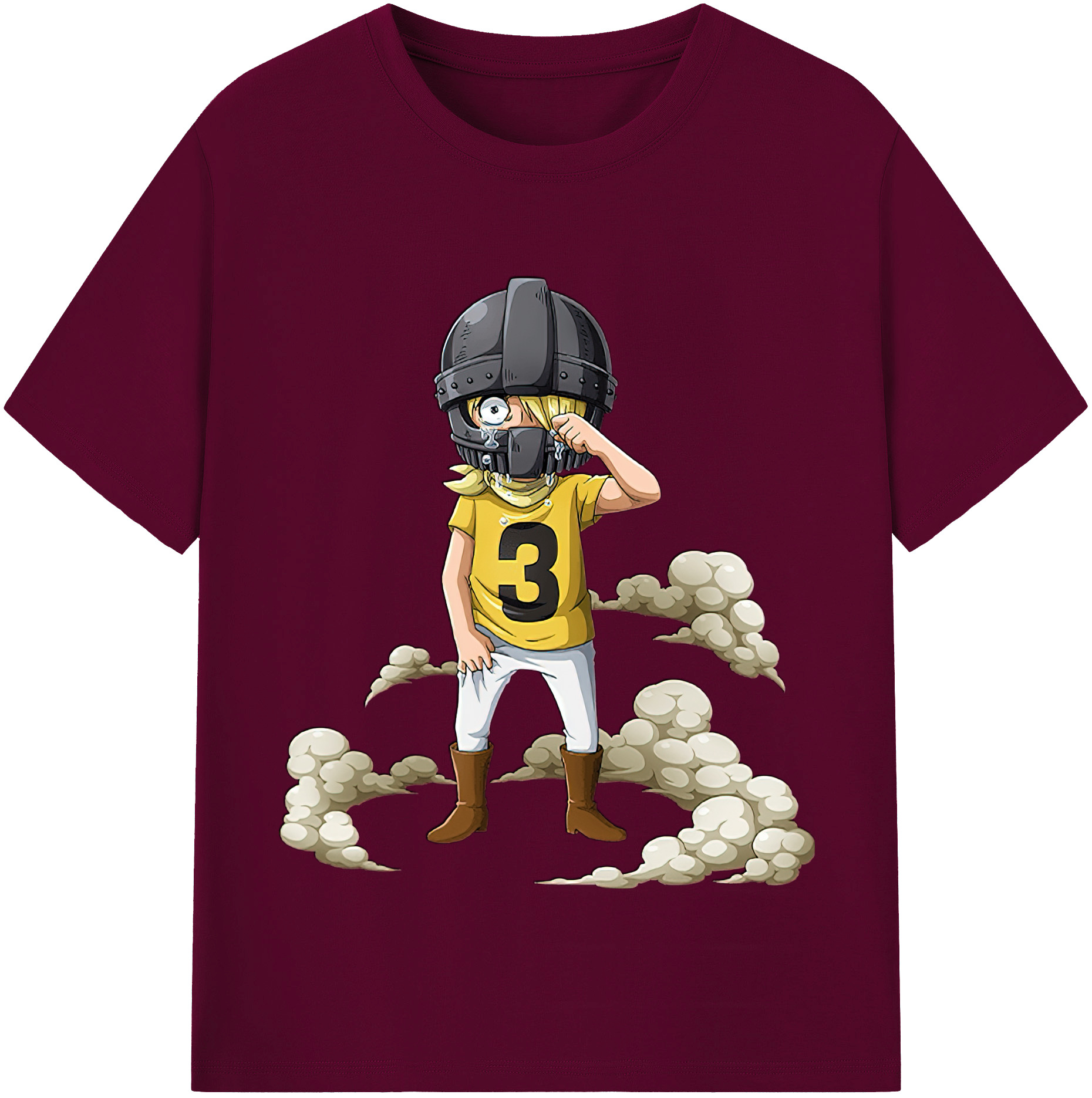 （画像用） ワンピース サンジ ONE PIECE Sanji レディースカジュアルプリントTシャツ（綿100％）